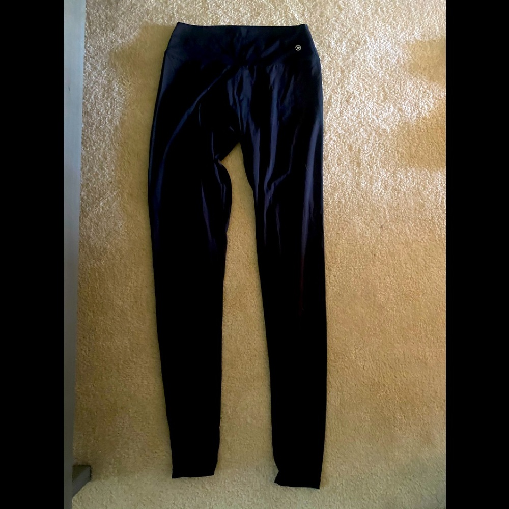 Cherry Wing Leggings-Black-Size XS/S